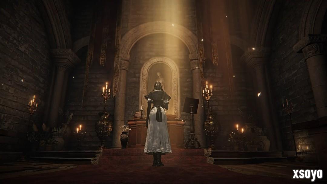 翘臀修女姐姐！《艾尔登法环黑夜君临》DLC角色PV：送葬者