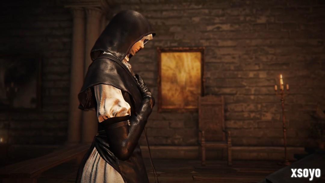 翘臀修女姐姐！《艾尔登法环黑夜君临》DLC角色PV：送葬者