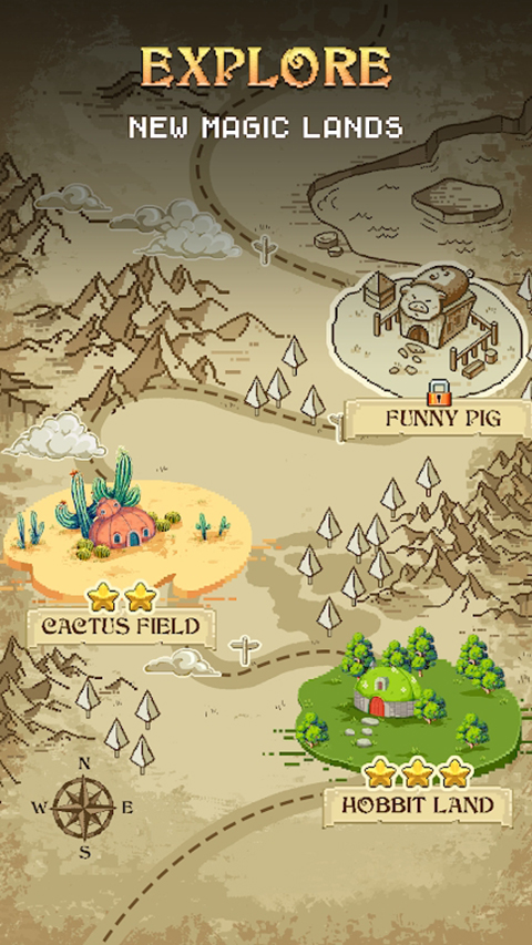 像素艺术彩色岛游戏最新版