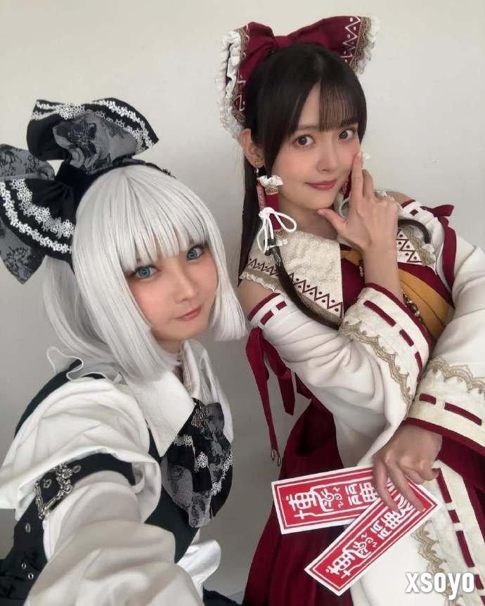 可爱政委！ 日本声优上坂堇cos博丽灵梦