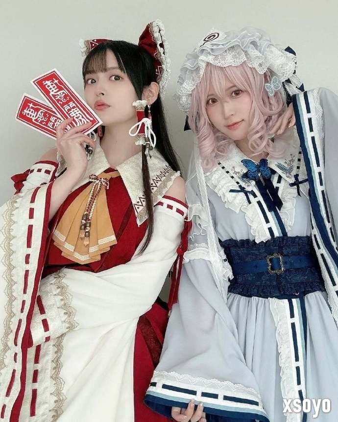 可爱政委！ 日本声优上坂堇cos博丽灵梦