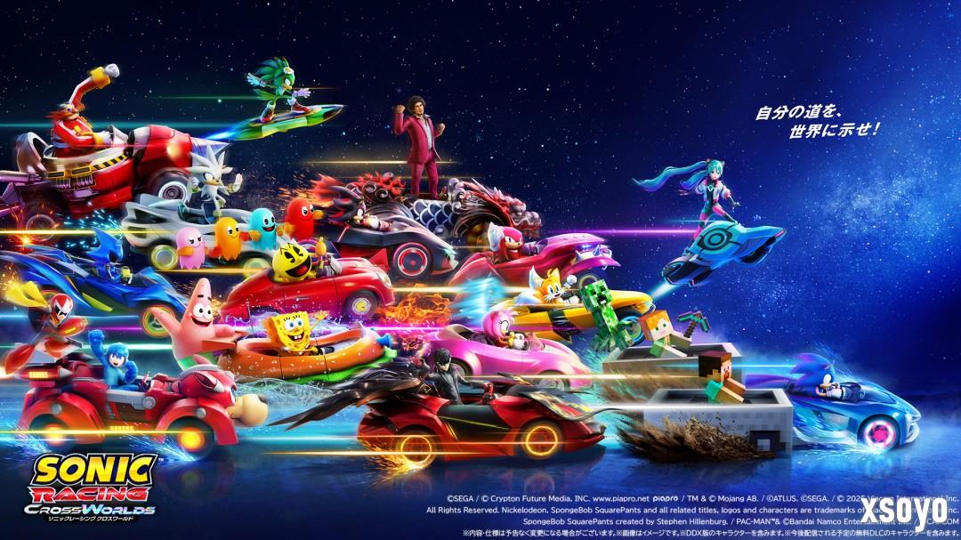 《索尼克赛车：交叉世界》登陆Switch 2 限时赠送奖励包